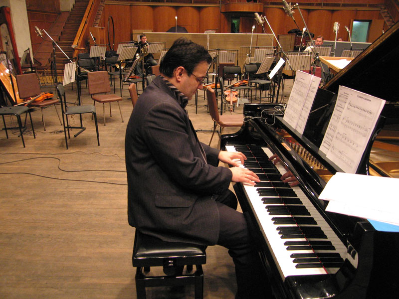 Recording session, Studio GDRZ, Moscow
